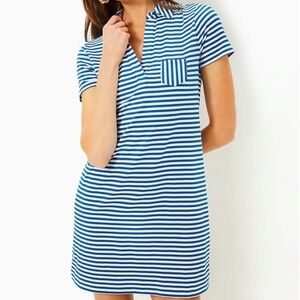 Lilly Pulitzer Dune Dress St. Tropez Stripe Size XL